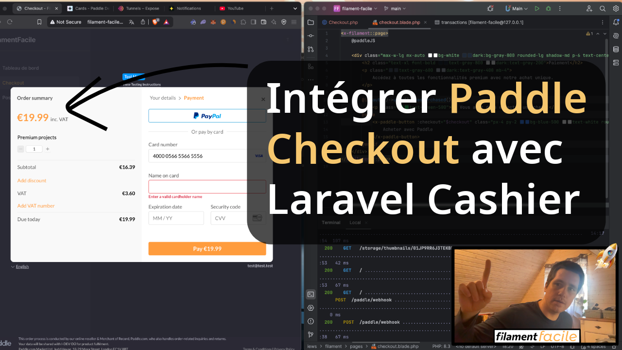 Paiement en Ligne avec Paddle et Laravel Cashier