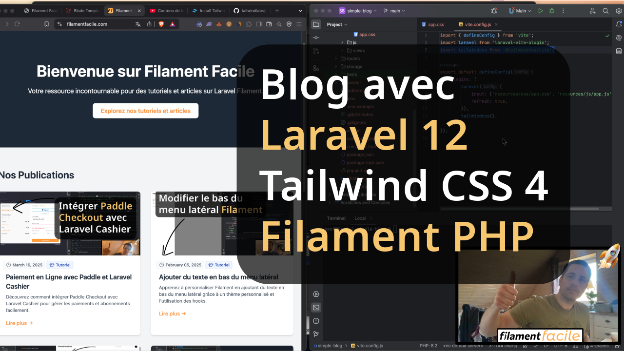 Création d'un Blog